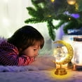 thumbnail image 5 of LED Ball Lamp under $5! Ke1Clo Decorative Table Lamp, Iron Craft with Warm Light, Battery Operated for Bedroom Festival Gift (Golden), 5 of 6