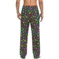 thumbnail image 2 of GZHJMY Lovely Dog Claw Mens Pajama Pants, Comfortable and Soft Men&nbsp;Pajama&nbsp;Bottoms, with Pockets and Drawstring, Christmas New Year Birthday Father's Day, 2 of 7