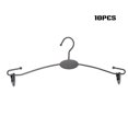 thumbnail image 1 of Metal Coat Hangers Sturdy Anti Slip for Closets Clothes Racks for Shirts Skirts(Gold 10pcs), 1 of 3