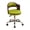 Green, variant on Ktaxon Office Computer Desk Chair with Rolling Wheels, Vanity Stool with Faux Leather Seat, Adjustable Task Chair for Study Make-up Dressing Black