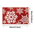 thumbnail image 2 of TIELUTT And Winter Bathroom Mat Soft and Absorbent Fine Fiber Bathroom Carpet Extra Large Sofa Throws Porch Throw Blanket Big Carpet for Living Room Small Area Rugs Knitted Blanket with Tassels, 2 of 2