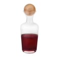thumbnail image 1 of True 3644 25 oz Rustic Farmhouse Decanter with Wooden Stopper, 1 of 1