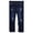 DeepBlue-2563, variant on KIDSCOOL SPACE Little Boys Jeans,Elastic Band Inside Ripped Stretchy Soft Slim Denim Pants,6-7 Years