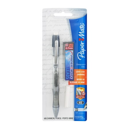 Paper Mate Mechanical Pencil Less Lead Jamming # 2 0.7mm, 1.0 CT