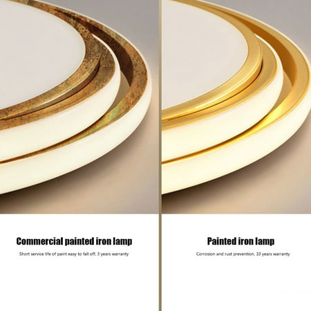 

AMNHDO LED Chandelier Lights Indoor Lighting Ceiling Lamp for Aisle Corridor (Gold)