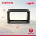 thumbnail image 3 of Funda Rack SKB 6U Shallow Roto, duradera, impermeable, con cierres, 3 of 9
