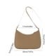 thumbnail image 3 of Bolso de hombro informal de moda para mujer | Bandolera cruzada de piel sintética | Bolso de mano con correa ajustable para el trabajo, citas y viajes, 3 of 5