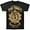 Black, variant on Five Finger Death Punch Men's Badge Adult Short Sleeve T Shirt