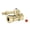 Brass, variant on Kingston Brass CC44151KL 1/2-Inch FIP x 1/2-Inch or 7/16-Inch Slip Joint Quarter-Turn Straight Shut-Off Valve in Polished Chrome