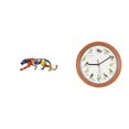 thumbnail image 1 of Reloj de pared con forma de pájaro cantor, estatua decorativa con sonido de pájaro, ideal para salas de estar, dormitorios y entradas., 1 of 8