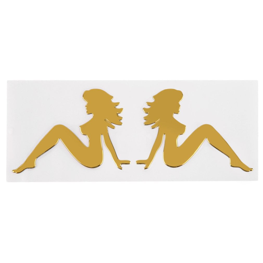 OUTAD 3D Naked Women Car Vehicle Tail Front Side PVC Reflective Stickers  Decal - Walmart.ca