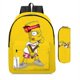 thumbnail image 2 of Mochila de anime de Los Simpsons, de 35 l y gran capacidad para portátil de 16 pulgadas, mochila escolar con estampado de dibujos animados., 2 of 5
