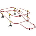 thumbnail image 2 of Quercetti Roller Coaster mini rail Set -150pc, 8 meters, Kids ages 6-12, Building Blocks for Marbles Game Maze Tracks , Red, 2 of 7