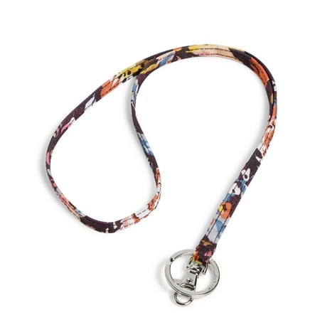 Vera Bradley Women's Lighten Up Lanyard, Indiana Blossoms, One Size