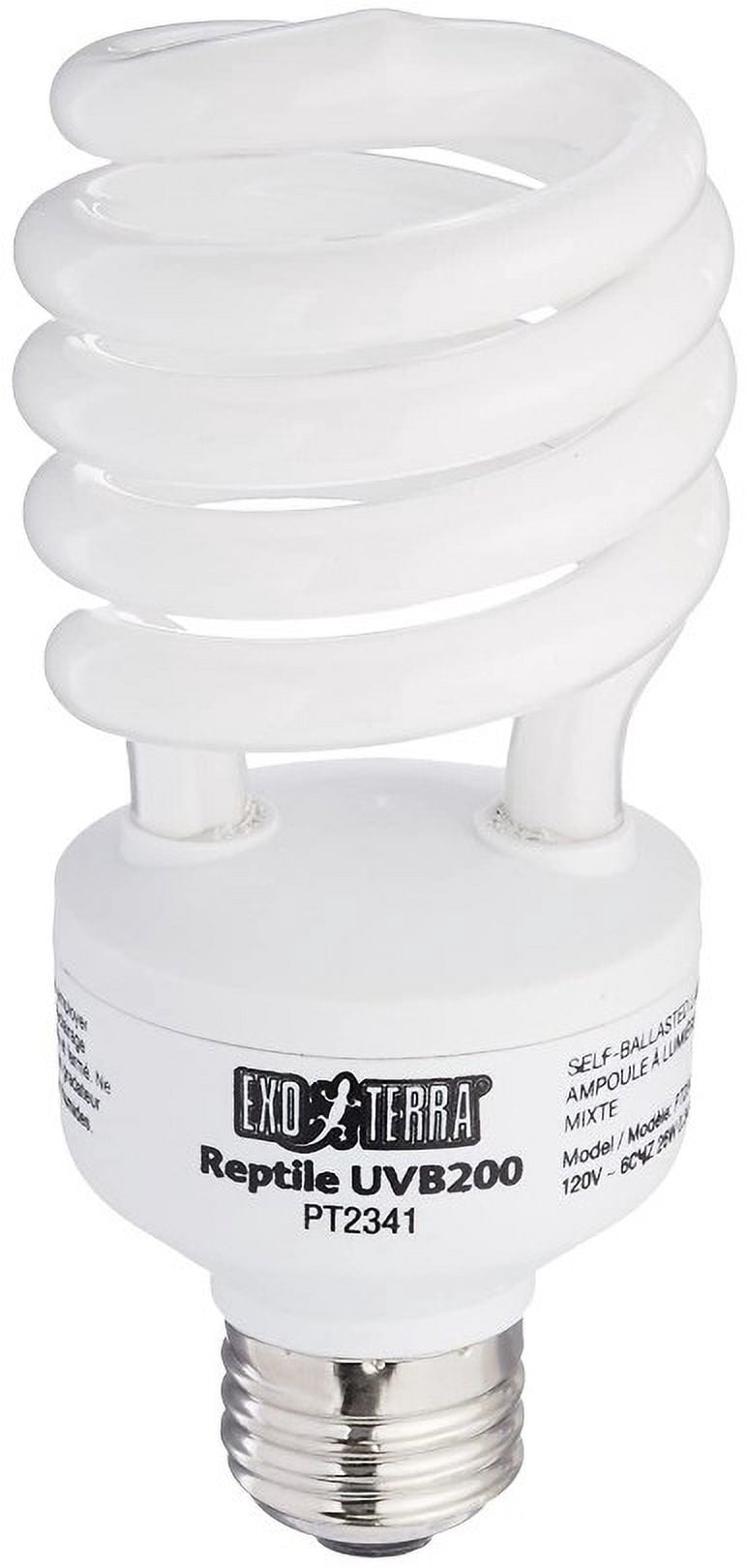 Exo Terra Reptile UVB 200 Intense UVB Output Bulb (26 Watt)