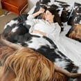 thumbnail image 5 of Castle Fairy Highland Cattle 7-Piece Twin Bedding Sets for Teenagers,Cow Print Bedding Comforter Set,Farmhouse Animal Breathable Sheet Sets,Luxury Bedroom Decor, 5 of 9