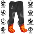thumbnail image 3 of ActionHeat Cotton 3.7V Rechargeable Heated Socks 2.0 with Remote - L/XL, 3 of 5