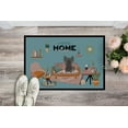 thumbnail image 2 of Carolines Treasures CK7957MAT 18 x 27 in. Black Chinese Crested Sweet Home Indoor or Outdoor Mat, 2 of 4