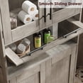 thumbnail image 3 of Armario de baño - armario alto individual con estantes, 3 of 7