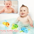 thumbnail image 5 of Syenll Baby Bath Toys, 3 Pack Swimming Turtle Bath Toys for Toddlers, Bathtub Wind up Water Toy for 1 2 3 4 5 Year Old Child Kids, 5 of 8