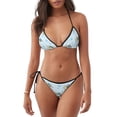 thumbnail image 1 of Disketp Cartoon Turtle para Bañador de Dos Piezas para Mujer, Bikini Sexy Halter String, Conjunto de Bikini en Triángulo, 1 of 6