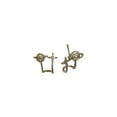 thumbnail image 5 of Glitzy Planet Stud Earrings gold, 5 of 7
