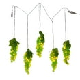 thumbnail image 3 of Kurt S. Adler Kurt Adler 100-Light Green LED Set with 5 Grape Bunches String Lights, Multi, 3 of 4