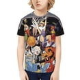 thumbnail image 4 of Looney Tunes Cartoons Boys Girls 3d Graphic Printed T-Shirt Crewneck Short Sleeve Tees, 4 of 7