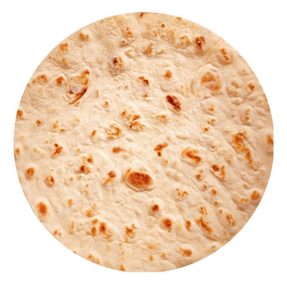 Soft Flannel Burrito Blanket, 59 inches Giant Funny Realistic Food