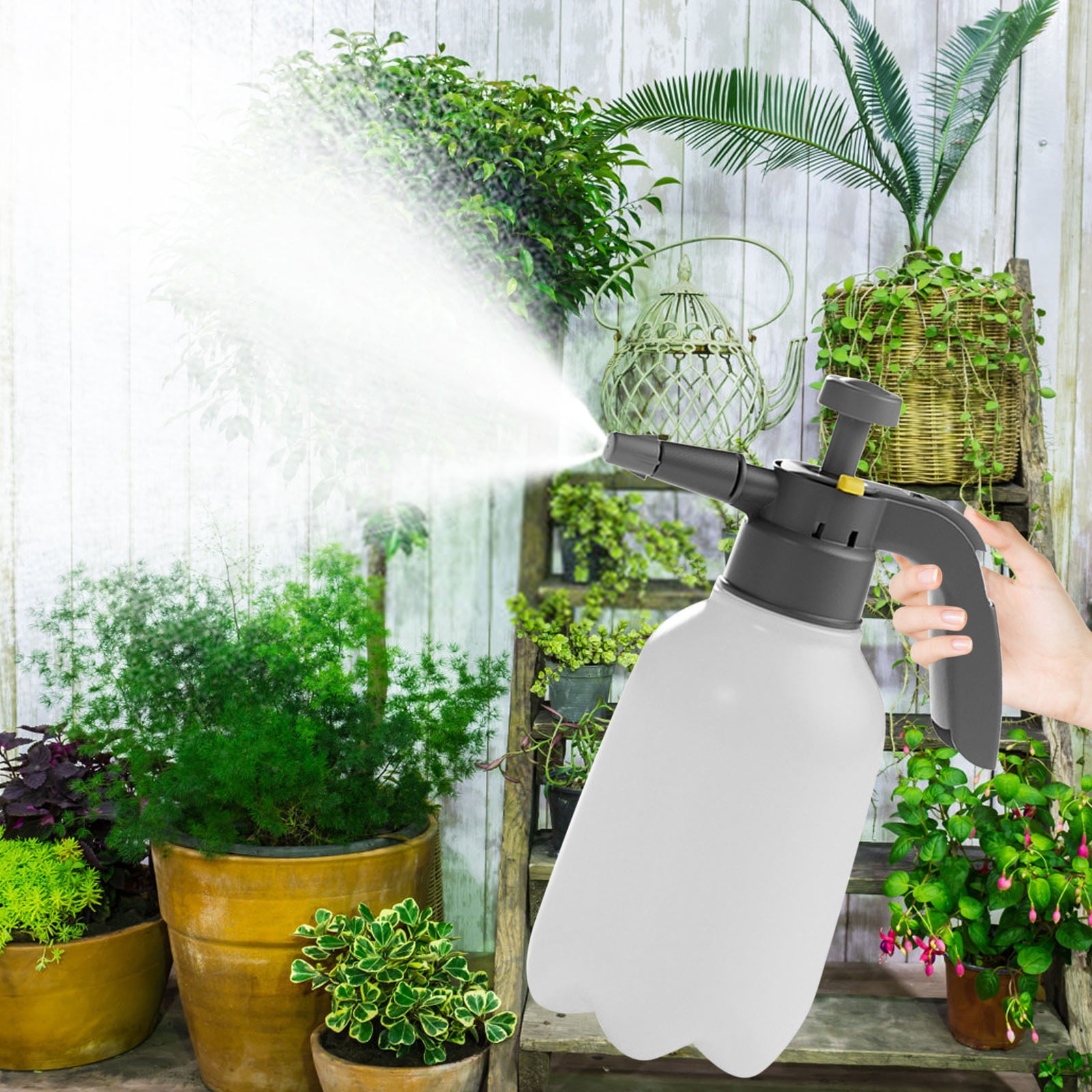 Arestory Foam Sprayer, Foaming Pump Blaster Hand Pressure Snow Foam Cannon Water Blaster, Hand Pressurized Soap Sprayer Manual Foam Cannon Car Wash