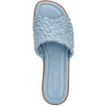 thumbnail image 3 of Nine West Womens Havah  Slip On Open Toe Slide Sandals, 3 of 3