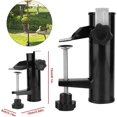thumbnail image 2 of ShenMo 1pcs Parasol Holder Balcony Railing Parasol Holder Balcony Clamp Bracket For Table Parasol Accessories Fixing For Balcony, Terrace Or Table - Balcony-Parasols With Pole Up To Ø 19-38 Mm, 2 of 5
