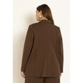 thumbnail image 2 of ELOQUII Women's Plus Size The Ultimate Stretch Long One Button Blazer, 2 of 6