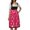 Hot Pink, variant on Women's Tennis Skirts Summer Skirt for Ladies Dress Apron Half Body Apron Bavarian Versatile Everyday Partywear for Pink S