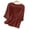 Pink, variant on Gaukiv Womens Embroidered Shirts,Three Quarter Length Sleeve Tops Split Neckline Blouses Red L