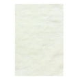 thumbnail image 2 of Elegant and Plush Hand-Woven Solid Shag Indoor High Traffic Area Rug by Blue Nile Mills - 3' x 5', Ivory, 2 of 5