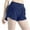 Blue, variant on IROINNID Women's Versatile Elastic Loose Quick-drying Casual Shorts