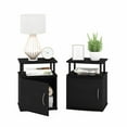 Furinno Jaya Utility Design End Table Set of 2