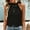 Black women halter crop top a1, variant on Women Halter Crop Top Embroidery Boho Beach Casual Summer Tops Sleeveless Backless Knotted Blouse Fringe Hippie Festival Clothes, Red S