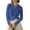 Blue, variant on Women's Lapel Cable Knit Pullover Sweater Casual Soft for Fall and Winter Wear, Ideal for Holiday Season and Everyday Style, Cozy and Chic,Black,L
