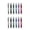 12pc, variant on KOYPTL 1/6/12 Pcs LED Pen Light Flashlight Portable Small Pocket Light with Clip Zoomable Adjustable Focus Waterproof Torch for Home Office Emergency Repairing Inspection