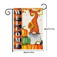 thumbnail image 4 of maskred Garden Flag Thanksgiving Day Double Sided Printed Banner Burlap Decoration Sign G 1Set, 4 of 6