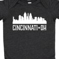 thumbnail image 4 of Inktastic Cincinnati Ohio Skyline City Silhouette Boys or Girls Baby Bodysuit, 4 of 5