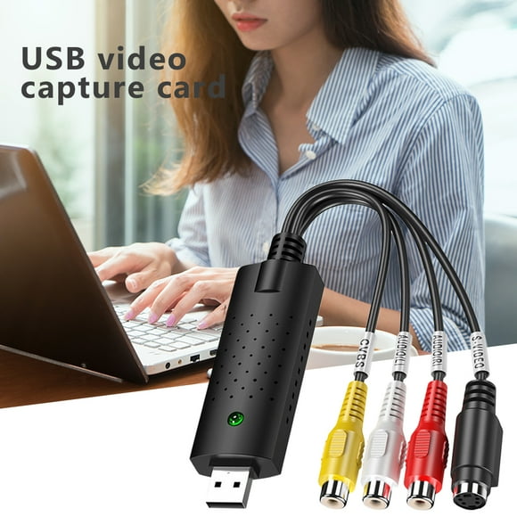 USB2.0 Audio AV TV Card adapter;analog video digital format VHS to DVD Converter Analog Video to Digital Format Record Capture Card PC Adapter