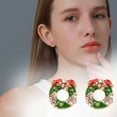 thumbnail image 3 of Fiudx Colgantes Navideños, Conjunto de Joyas Festivas para Mujer, Accesorios de Diseño Único para Las Orejas, Elegante Prenda de Fiesta, Opción Elegante para Banquetes, Ideas de Regalo Navideño, Piez, 3 of 4