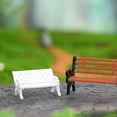 thumbnail image 4 of YIEMEEN Mini Parks Recliner Seats Chair Park Benches Model Micro Landscape Garden, 4 of 15