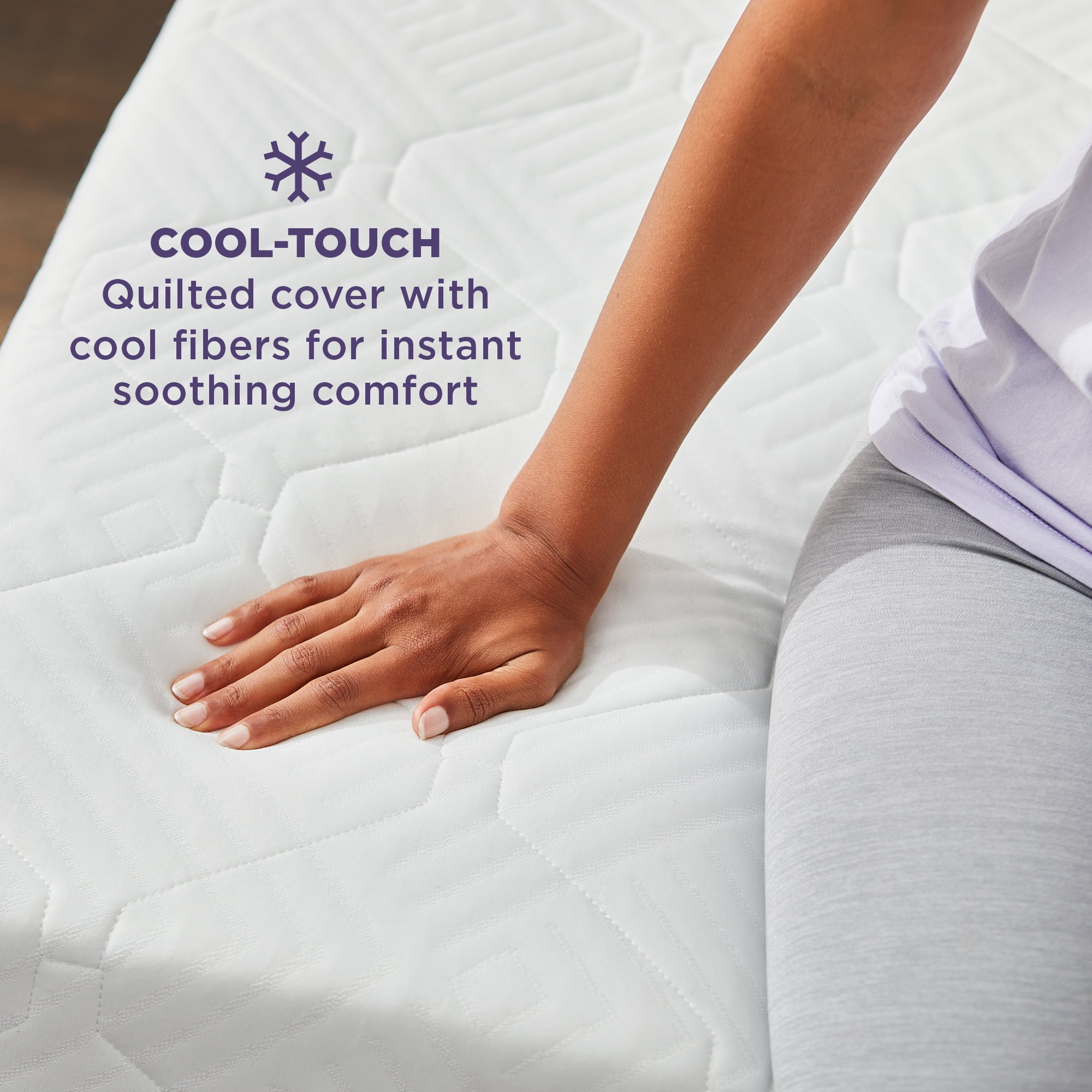 Sleep Innovations Hudson 12" Hybrid Mattress, Pressure Relief, California King