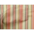 thumbnail image 3 of oneOone Tissu Voile de Coton Biologique Multicolore à Rayures Tissu au Mètre 42 Pouces de Large, 3 of 3