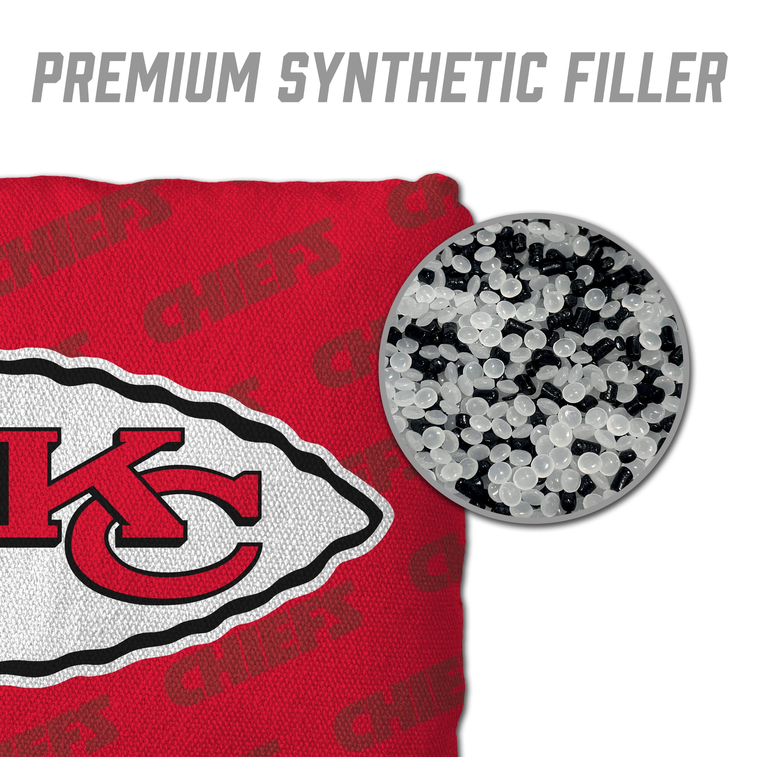 NFL Kansas City Chiefs Cornhole Bags - 4PK - Red
