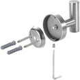 thumbnail image 6 of 304 Stainless Steel Towel Hook Bathroom Bathrobe Hook Single Coat Hook Hotel Metal 2PCS, 6 of 6